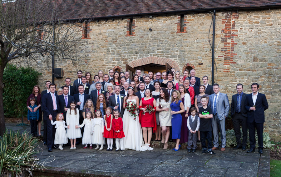 wedding group at Spread Eagle