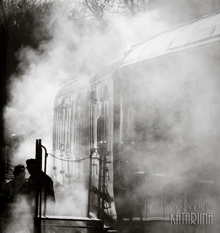 Steam train - steamy photo