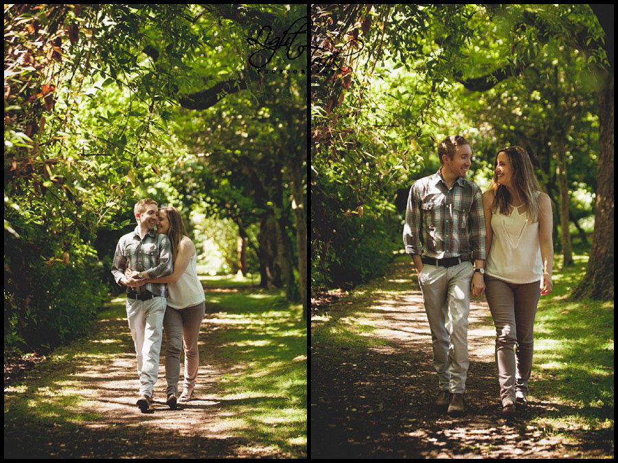 engagement photo shoot in Highdown Hill Gardens