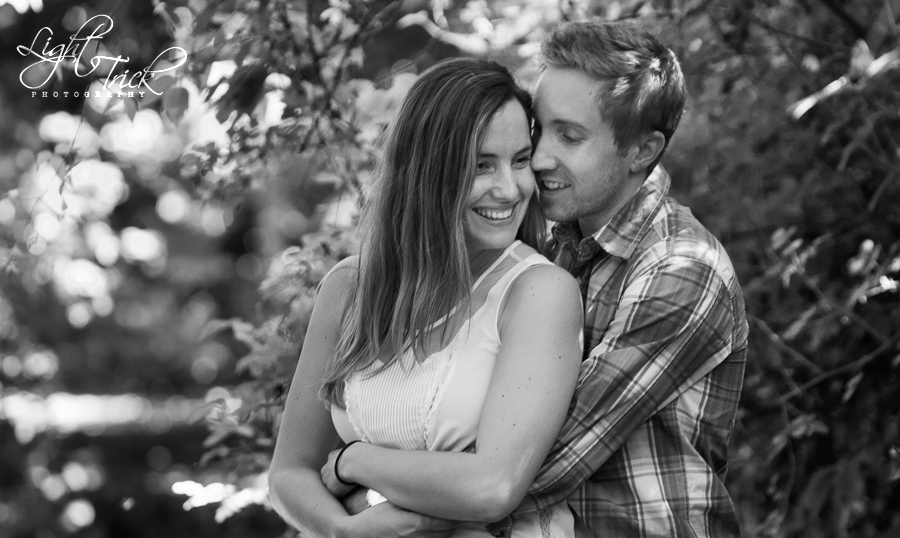 beautiful young couple - engagement photo shoot