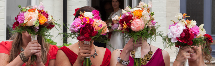 quirky bridemaids bouquet photo