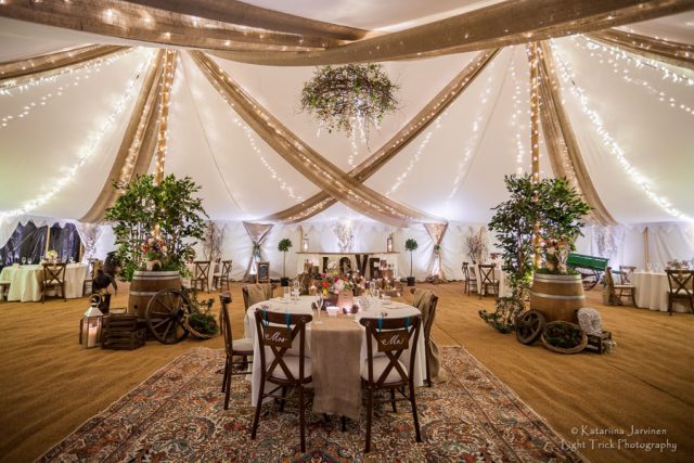 beautiful wedding tent hire